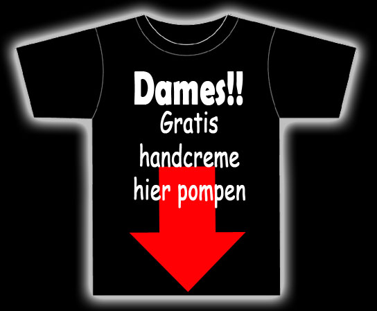 FunShirt "HANDCREME"